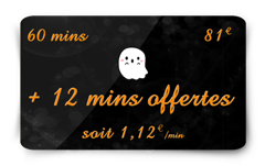 Promotion Halloween, promotion 20% de minutes en plus - Divinea